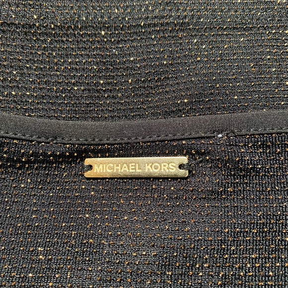 NWT MICHAEL Michael Kors Flared-Sleeve Shimmer Top!! - Picture 6 of 8